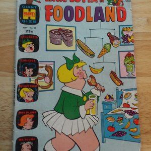 Vintage 1970 Little Lotta Foodland #22 Harvey Comic Book Bronze Age